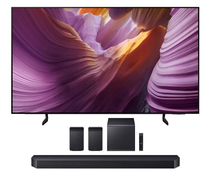 Telewizor 75" Samsung QE77S85F 77" OLED 4K 120 Hz +HW-Q990F